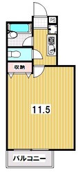 グランブルーの物件間取画像